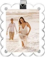 Car Sun Visor Photo Holder, 1 Pack Universal Magnetic Car Visor Clip, Personaliz