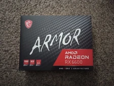 MSI Radeon RX 6600 XT MECH 2X OC 8GB GDDR6 Graphics Card