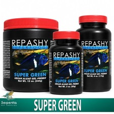 Repashy Super Green Fish Food - Gel Food for Plecos, Mbuna, & Algae Grazers
