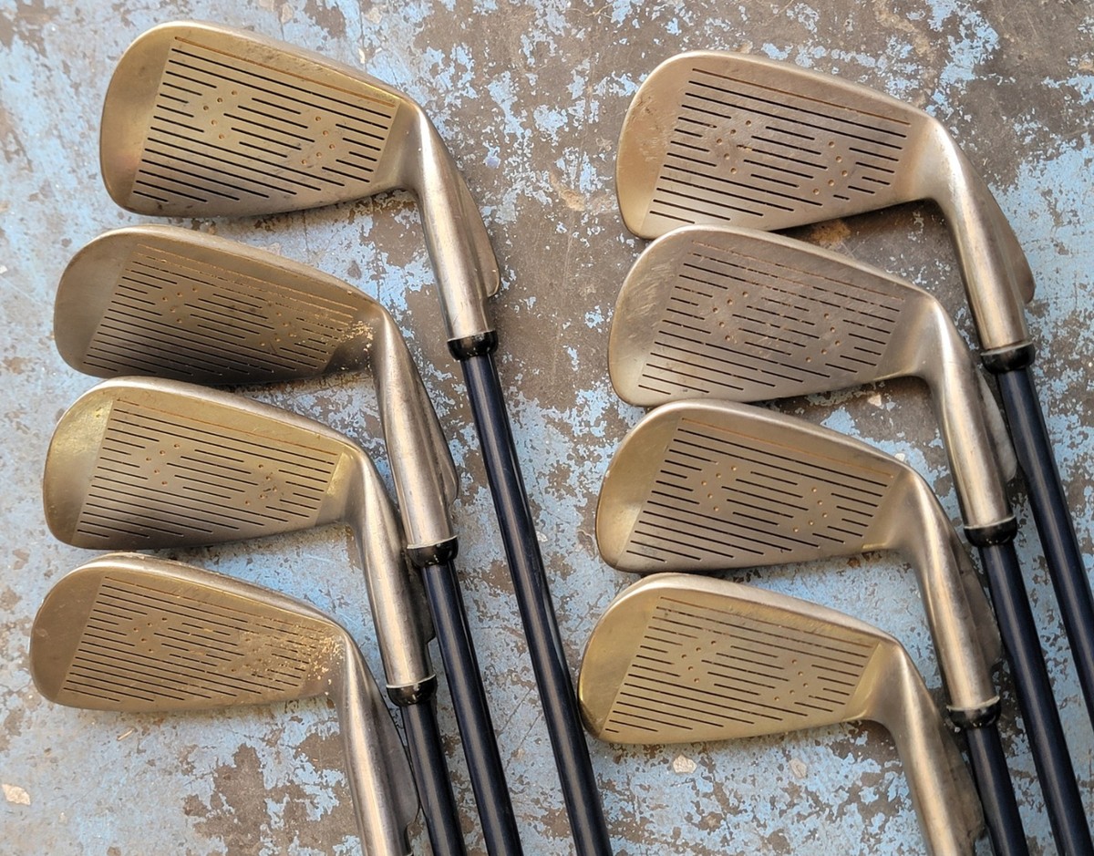 Vintage Arnold Palmer Standard Plus O/S Irons 3 5-9 PW SW LH GS