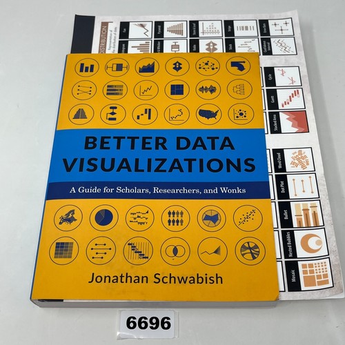 Better Data Visualizations by Jonathan Schwabish - Paperback 2021 Signed