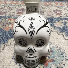 KAH Tequila Blanco 750 ml White Collectible L...