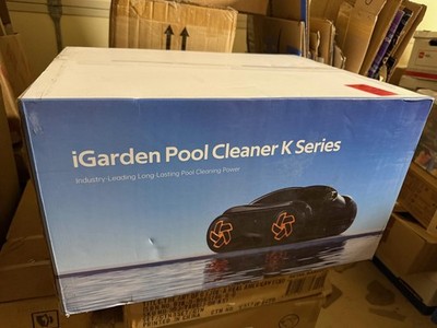 iGarden Pool Cleaner K40,4H Cordless Robotic Pool Vacuum for Inground Pools NEW