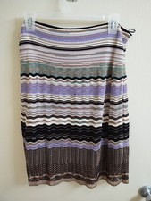 Missoni Open Cardigan  Skirt Set Multi-color Size 10 9492