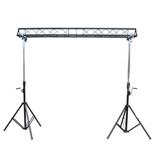 15' Wide Crank Triangular Trussing Mobile DJ Lighting Truss System Triangle i...