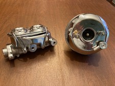 Chrome Brake Master Cylinder And Booster Chrome Brake Master Cylinder And Booster