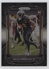 2022 Panini Chronicles Prizm Black Silver Brian Robinson Jr #PB-23 0mx2