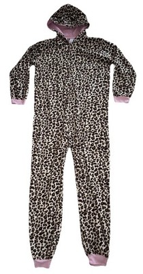 THE CHILDREN'S PLACE LONG SLEEVE HOODED ONE PIECE PAJAMAS GIRLS XXL (16) EUC HTF