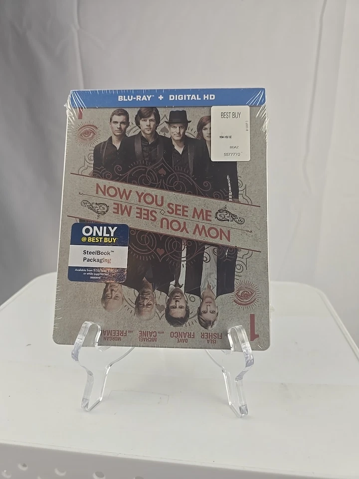 Now You See Me Steebook Blu-ray + Digital New Sealed - Image 3 of 4