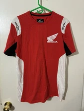 Honda Motorcycles Adult XL Red/White AlpineStars T-Shirt