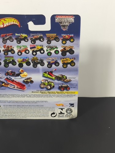 Camión Monster Jam Iron Warrior #36 Hot Wheels 2004 nuevo en caja de colección raro - Imagen 8 de 13