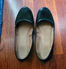 Target Women  s Black Ballet Flats Slip-On Round Toe Synthetic US 8 Standard
