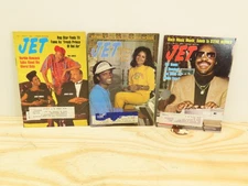 Vintage Lot of 3  1980's Jet Magazines Fresh Prince Of Bel Air Latoya Jackson