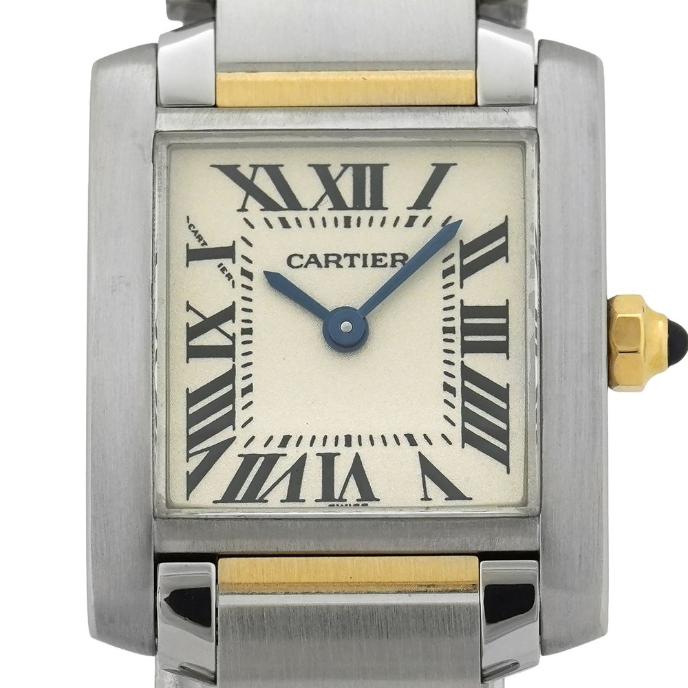 Cartier Tank W51007Q4 20 mm Silver Dial