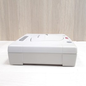 Sega Saturn Console with 2 Virtua Stick controllers & 5 games Japan White tested