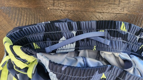 Adidas Boy's Blue Camo Basketball Style Shorts Size L (14/16) New With Out Tags - Picture 8 of 10