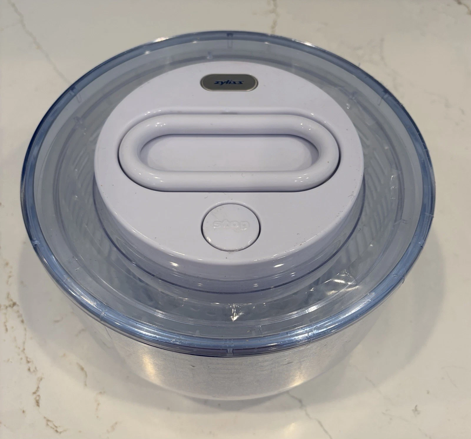 Zyliss Easy Spin 10” Original Salad Spinner - White NEW Sealed
Opens in a new window or tab