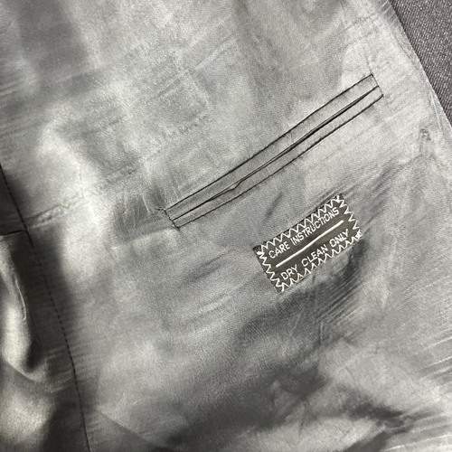 Vintage Giorgio Armani Wool Sport Coat Blazer Mens 46L Gray Stripe Neiman Italy - Picture 5 of 18