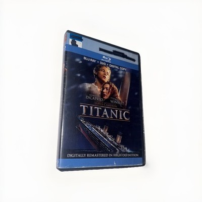 Titanic (Blu-ray, 1997) remastered in HD. DVDs not included