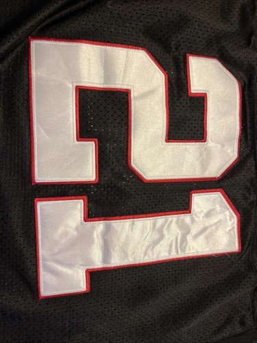 Atlanta Falcons Deion Sanders 1990 Throwback Mitchell & Ness Trikot L schwarz genäht - Bild 17 von 19