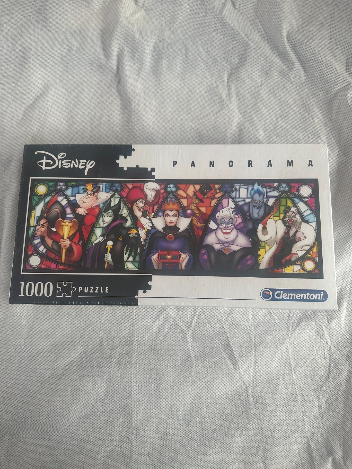 Disney Villains Puzzle 1000 Piece Panorama Jigsaw Puzzle Clementoni