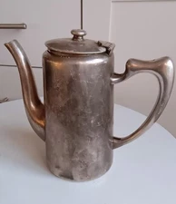 Vintage Mappin & Webb 1957 Coffee Pot – Likely Air Ministry Silver Plate -18cm H
