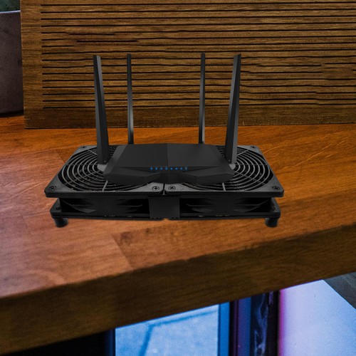 Phone Cooler Laptop Stand with Fan Handheld Cooling Dual Fans - Zdjęcie 7 z 12