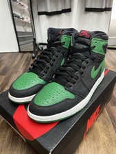 Size 10.5 - Nike Air Jordan 1 Retro High Pine Green 2.0 Black (555088-030) Men’s