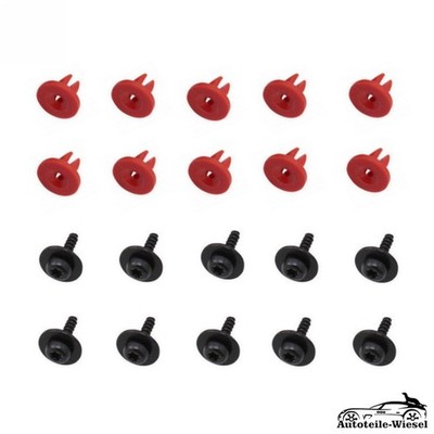 Unterfahrschutz Clips Set für Ford B-Max C-Max Cougar Coupe Escort ab 95->