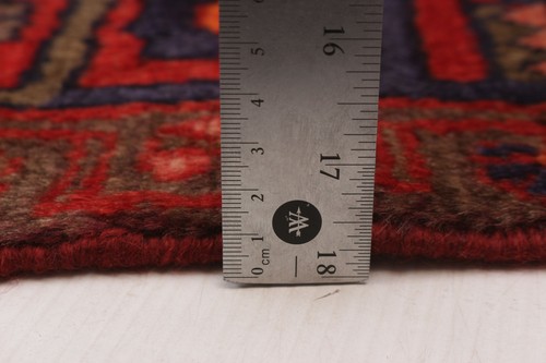 Vintage Hand-Knotted Area Rug 3'6" x 5'1" Traditional Wool Carpet - Picture 6 of 9