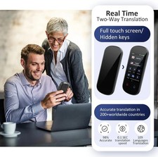 Language Translator Device 138 Languages Two-Way Instant Voice Photo Translation