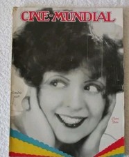 Clara Bow 1928  Vintage  Magazine Rare 