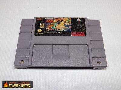 AUTHENTIC! Earthworm Jim 2   -  WORN GAME ONLY - SUPER NINTENDO SNES - 513a