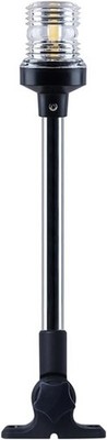 White LED Fold Down Boat Stern Light Boat Anchor Light for Pontoon 18 Inch