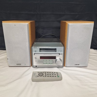 Sony CMT-RB5 Micro Hi-Fi System Radio CD Player Remote  AM/FM Sleep Timer Tested