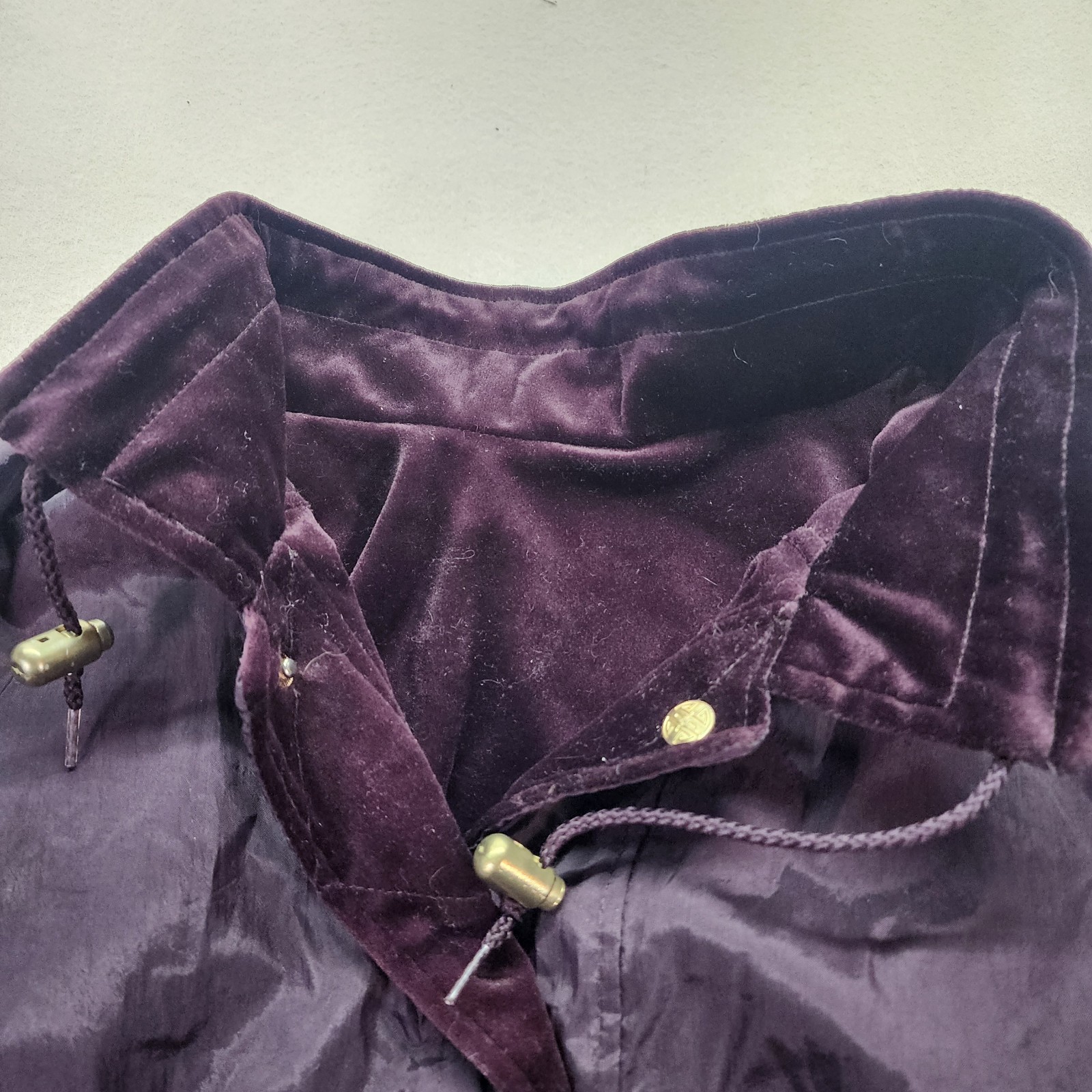 Current Seen Reversible Jacket Velvet Purple Wome… - image 8
