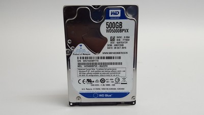 Western Digital WD Blue WD5000BPVX 500GB 2.5'' SATA III Laptop Hard Drive