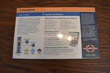 Linksys Vonage Pap2 Internet Phone Service Start-up Kit Adapter 2 Ports VoIP