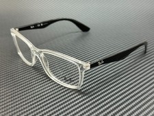 RAY BAN RX7047 5943 Transparent Square 56 mm Unisex Eyeglasses