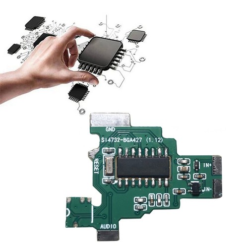 SI4732+BGA427 Modifikationsmodul Verstärkte Version für UVK5/UVK4175 - Zdjęcie 6 z 6