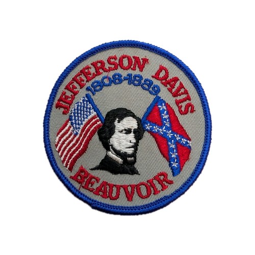 Jefferson Davis 1808-1889 Beauvoir Patch - Civil War President
