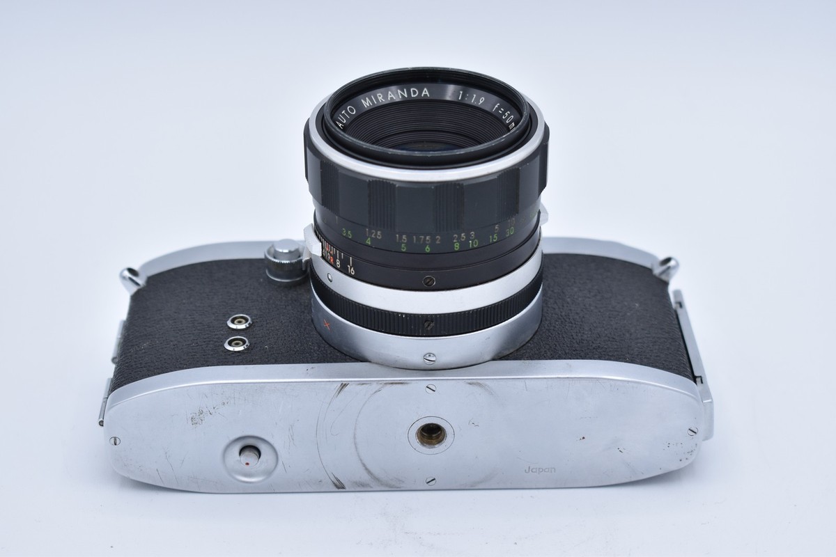 Miranda Fv 35mm Film Camera Body with 50mm f/1.9 Auto Miranda Lens