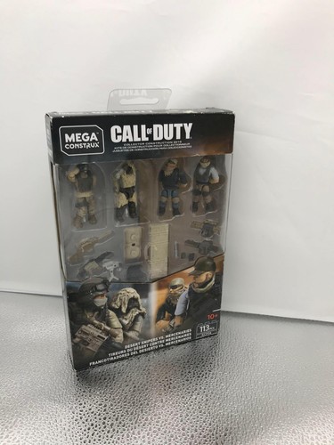 Mega Construx Call of Duty Desert Sniper vs Mercuries 113 Pieces