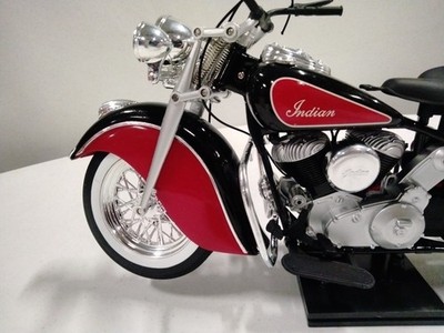 1998 IMMI New Ray 1948 Indian Chief Motorcycle Bike Model 1:6
