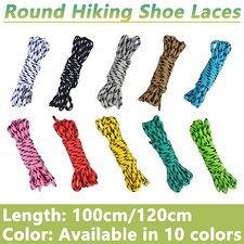 Shoe Laces Round Hiking Shoelaces Work Strong Walking Trainers Boots Quality