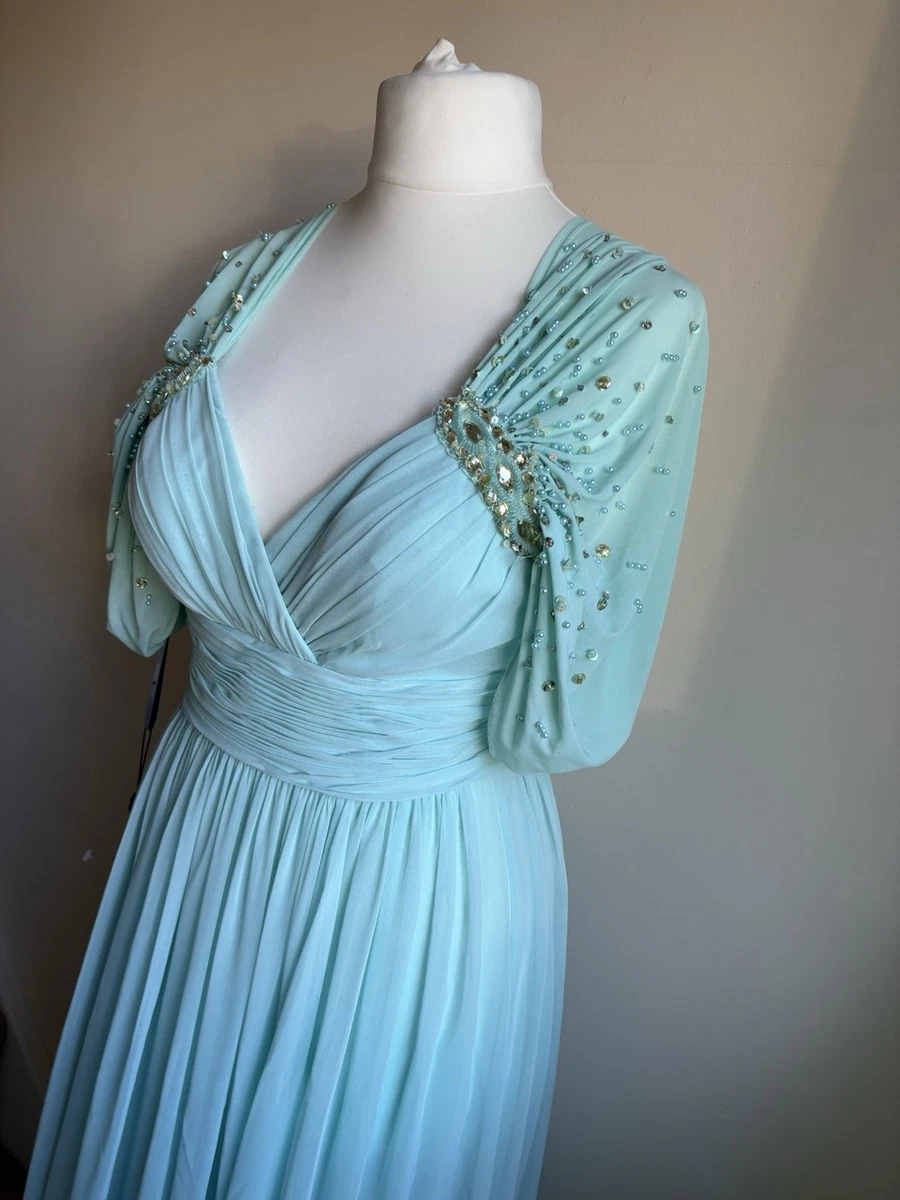 sachin and babi light blue dress Dynasty – The Frockery main image 0