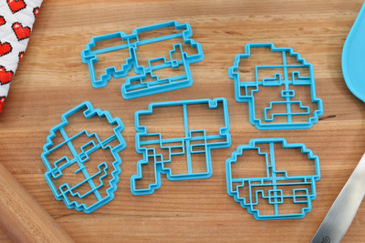 Katana Zero Cookie Cutters - Comedy, Fifteen, The Psychiatrist, Tragedy, Zero