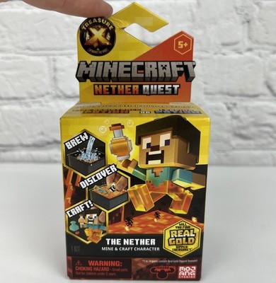 Minecraft TREASURE X Nether Quest Character Pack - Brand New Sealed Moose Toys