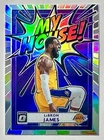 2020-21 Optic LeBron James Silver Holo My House Prizm Refractor SP #4 Lakers NBA