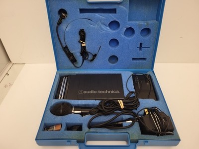 Audio-Technica ATW-R03 Funkempfänger mit kabelgebundenem Mikrofon & Sender.